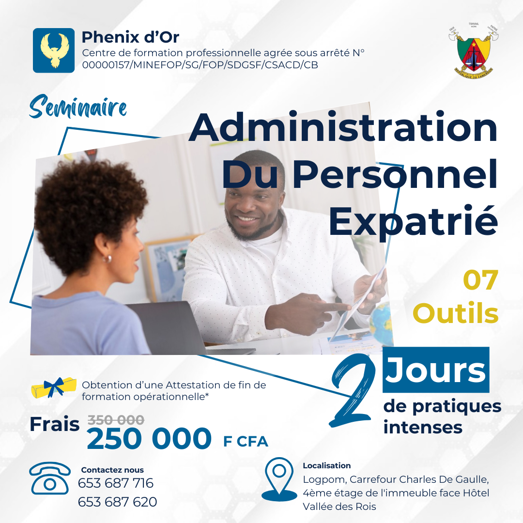 Flyer de la formation: Administration Du Personnel Expatrié